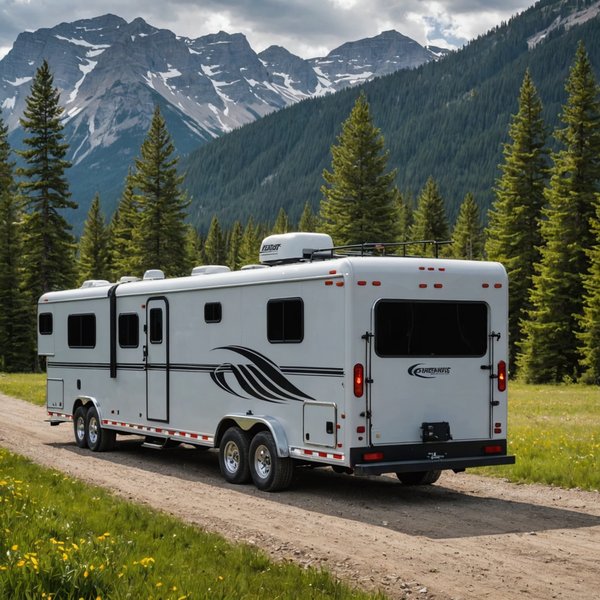 Comment installer une caméra de recul sur une remorque de transport de chevaux?